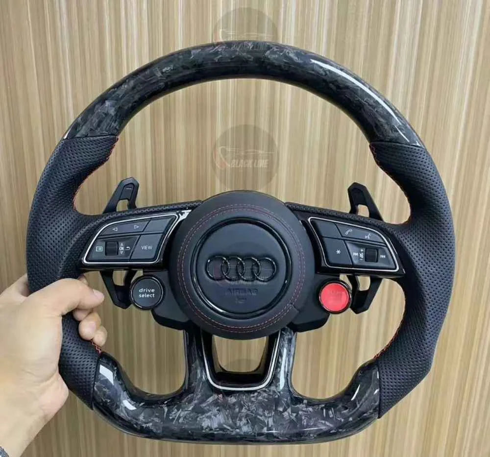 Configurador de Volantes Personalizados Audi | Audi A3, S3, RS3, A4, S4, RS4, A5, S5, RS5, A6, S6, RS6, A7, S7, RS7, Q3, RSQ3, Q5, SQ5, Q7, SQ7, Q8, RSQ8...