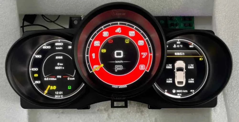 Cuadro Digital LCD para Porsche 718, 981 y 982 (2011–2022)
