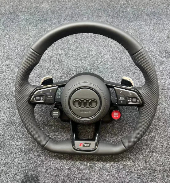 Volante Audi RS – Cuero Microperforado - BlackLine Custom