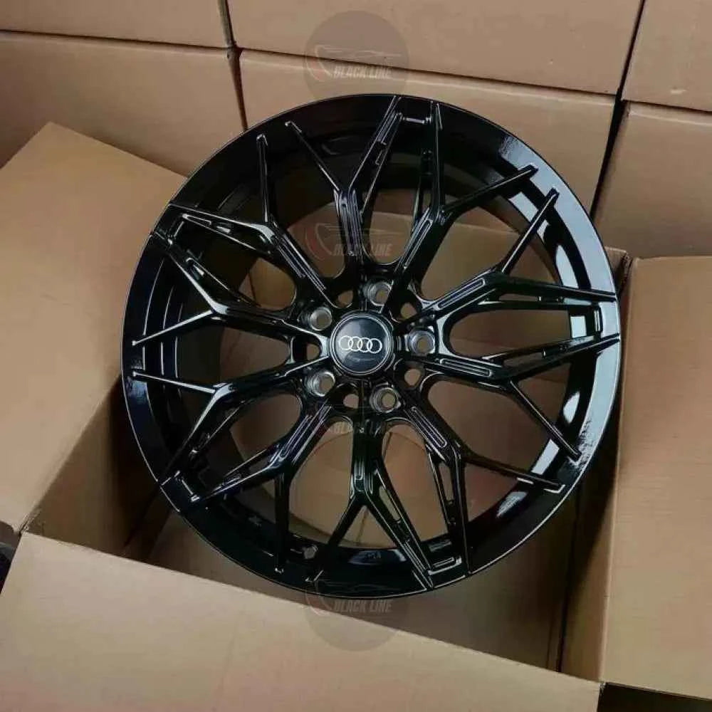 Llantas Deportivas Estilo Audi Multirradio Ramificado – Negro