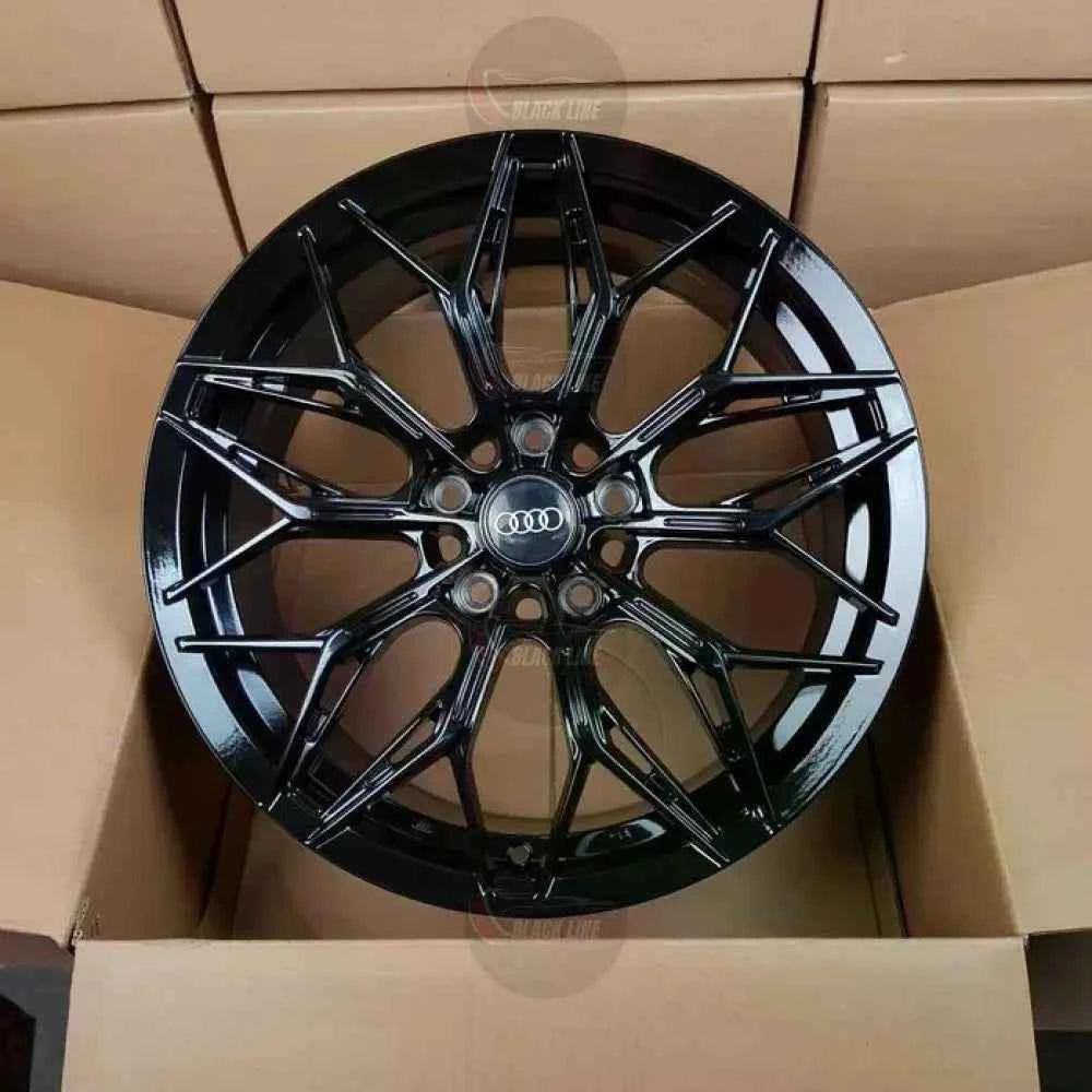 Llantas Deportivas Estilo Audi Multirradio Ramificado – Negro