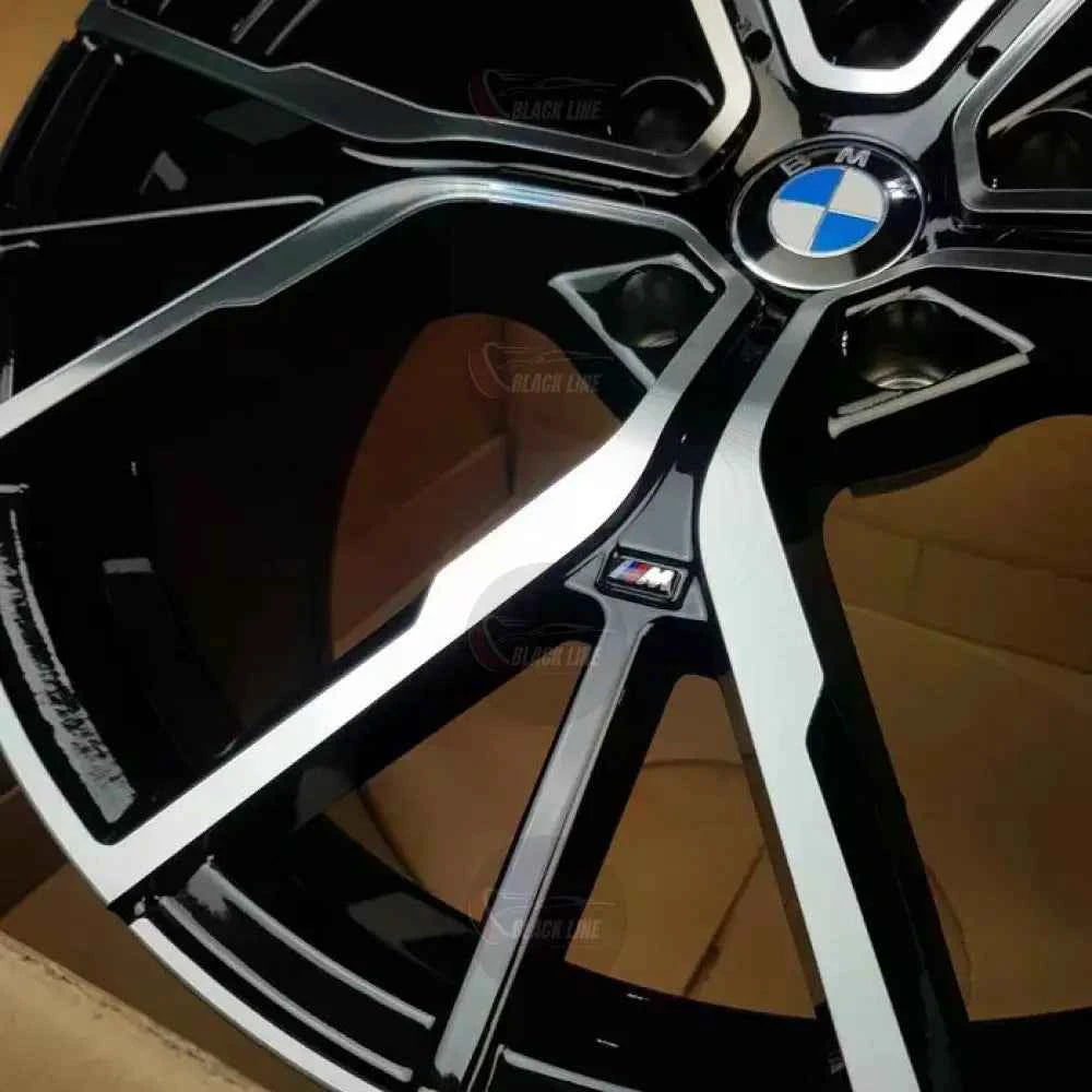 Llantas Deportivas Estilo BMW con Radios En Y – Negro y Plata