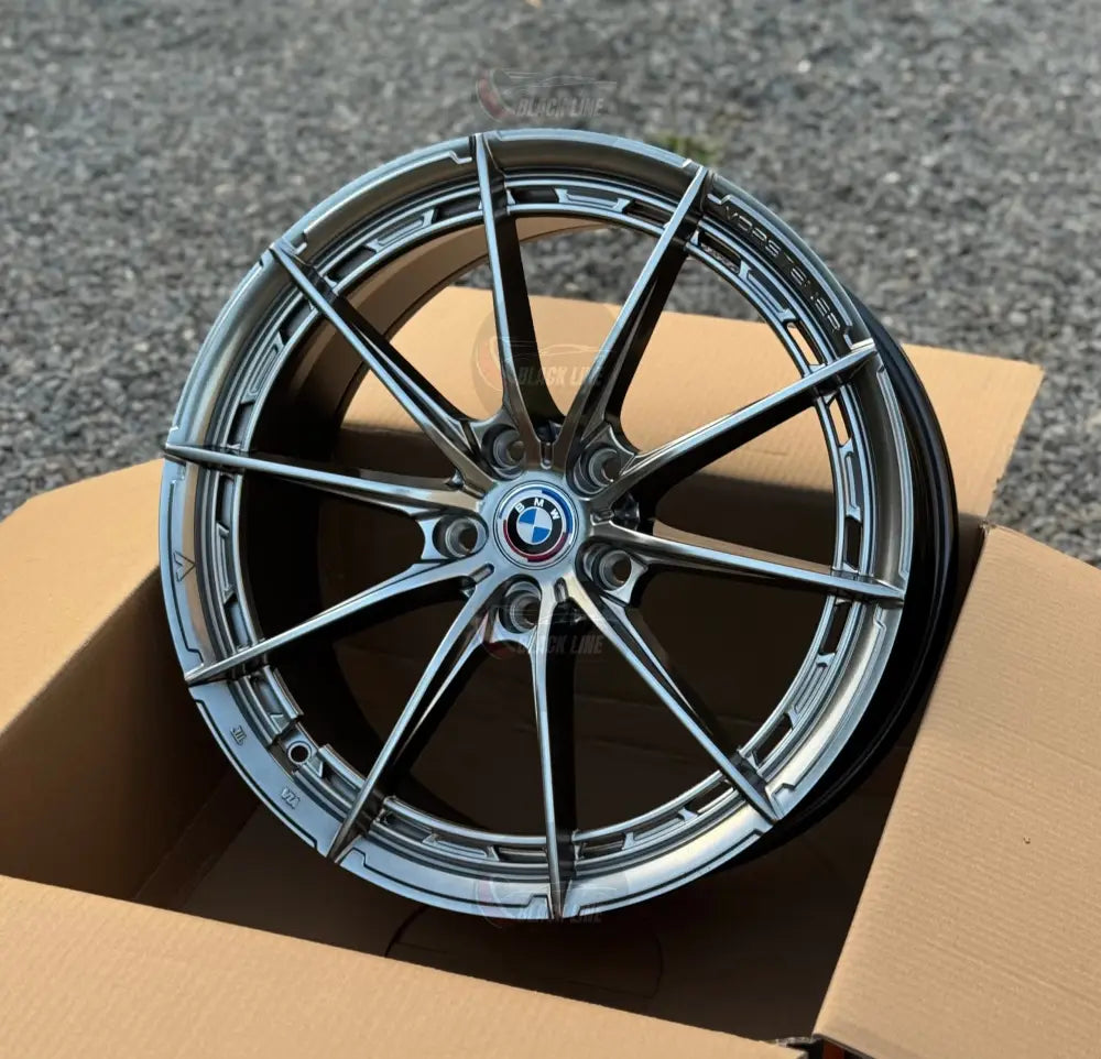 Llantas Deportivas Estilo BMW de Cinco Radios Dobles – Gris Grafito