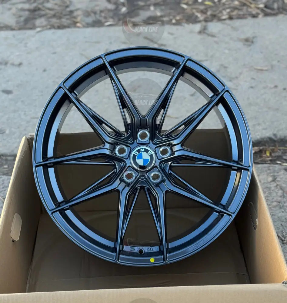 Llantas Deportivas Estilo BMW de Cinco Radios Dobles – Gris Grafito