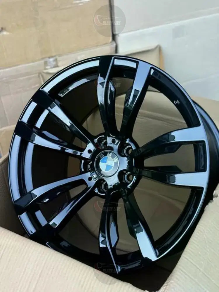 Llantas Deportivas Estilo BMW de Cinco Radios Dobles – Negro