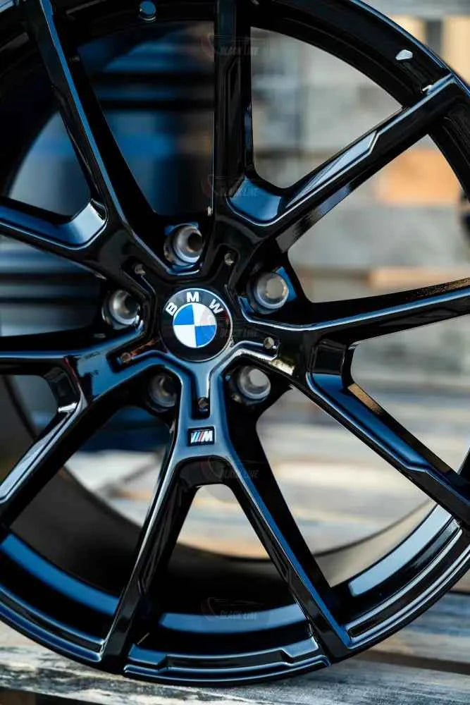Llantas Deportivas Estilo BMW de Cinco Radios Dobles – Negro