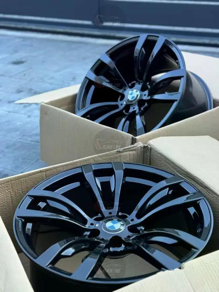 Llantas Deportivas Estilo BMW de Cinco Radios Dobles – Negro