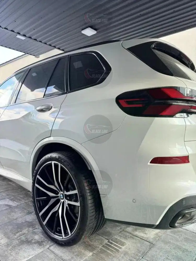 Llantas Deportivas Estilo BMW de Cinco Radios Dobles – Negro y Plata