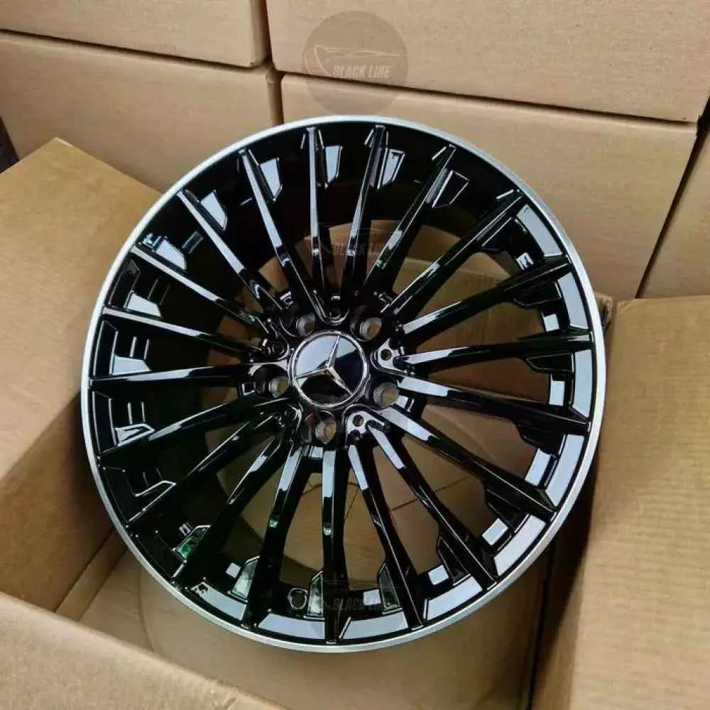 Llantas Deportivas Estilo Mercedes Multirradio Fino – Negro