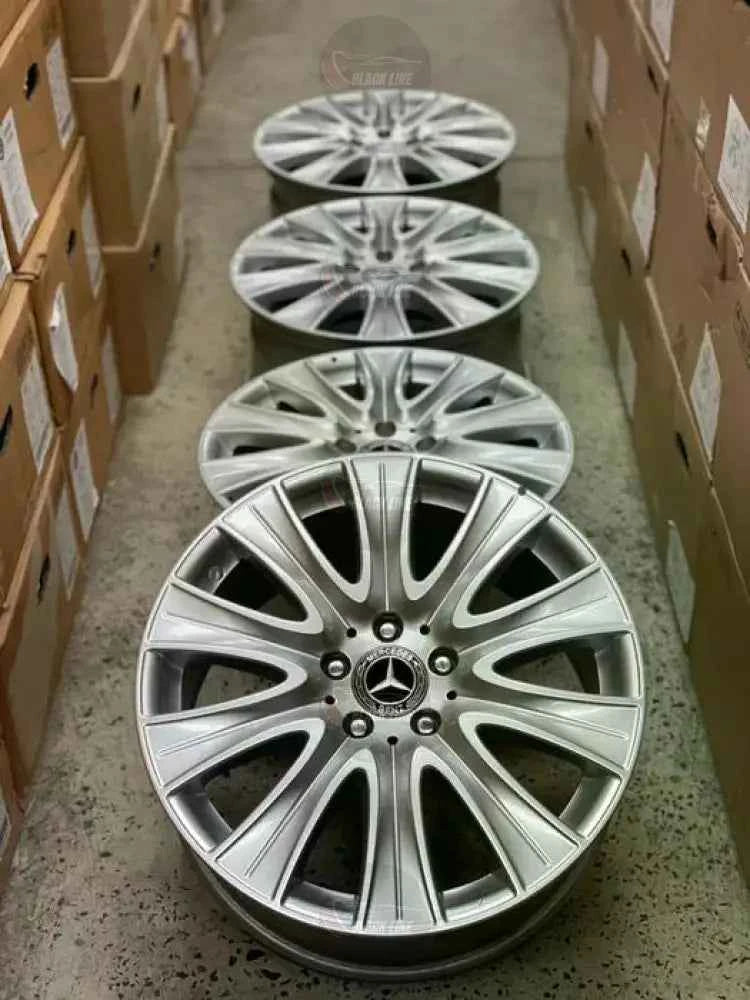 Llantas Deportivas Estilo Mercedes Multirradio Fino – Plata
