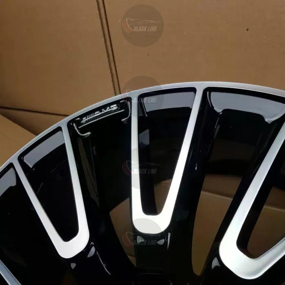 Llantas Deportivas Estilo Mercedes Multirradio Radial – Negro y Plata