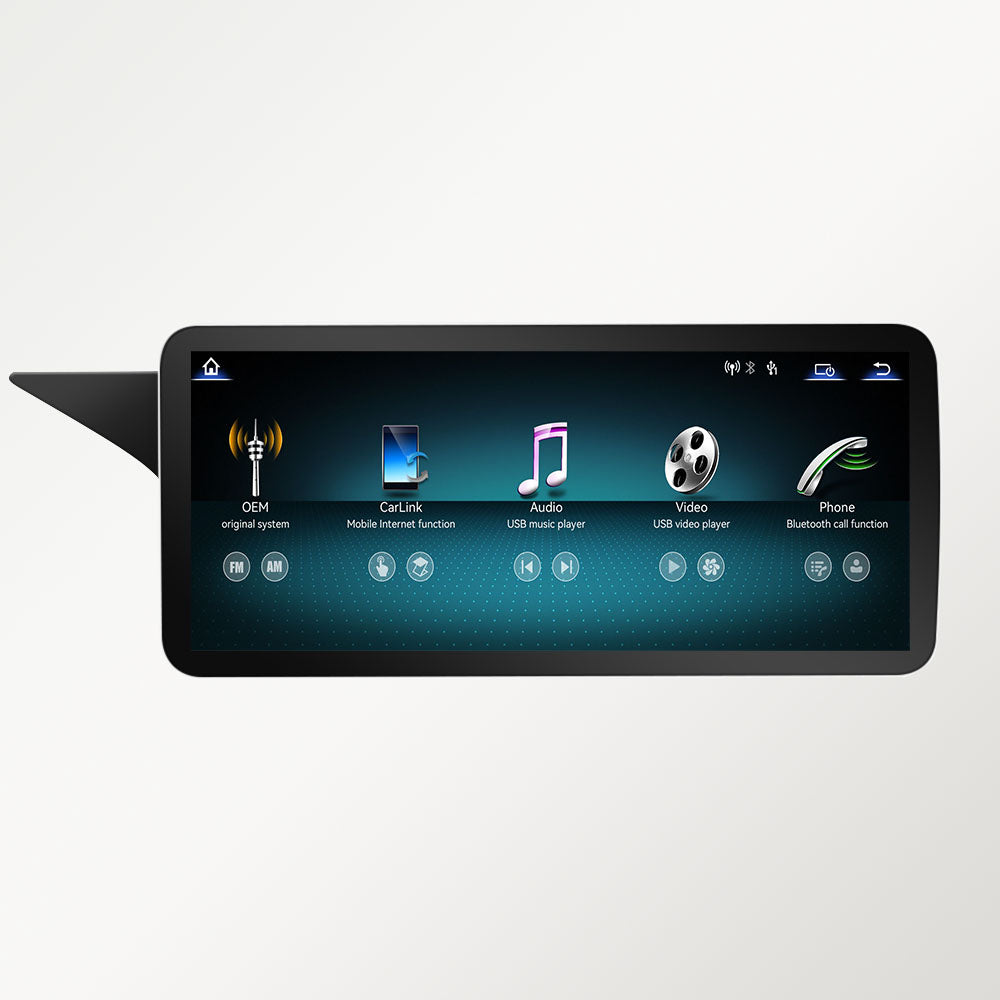 Pantalla Linux para Mercedes-Benz Clase E W212 berlina 4 puertas NTG 5.0 2015–2018 – 10,25 pulgadas / 12,8 pulgadas (2015–2016)