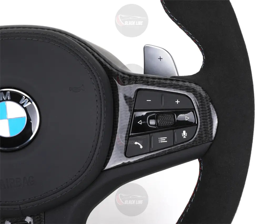 Volante BMW M deportivo en cuero Alcántara y fibra de carbono con airbag incluido