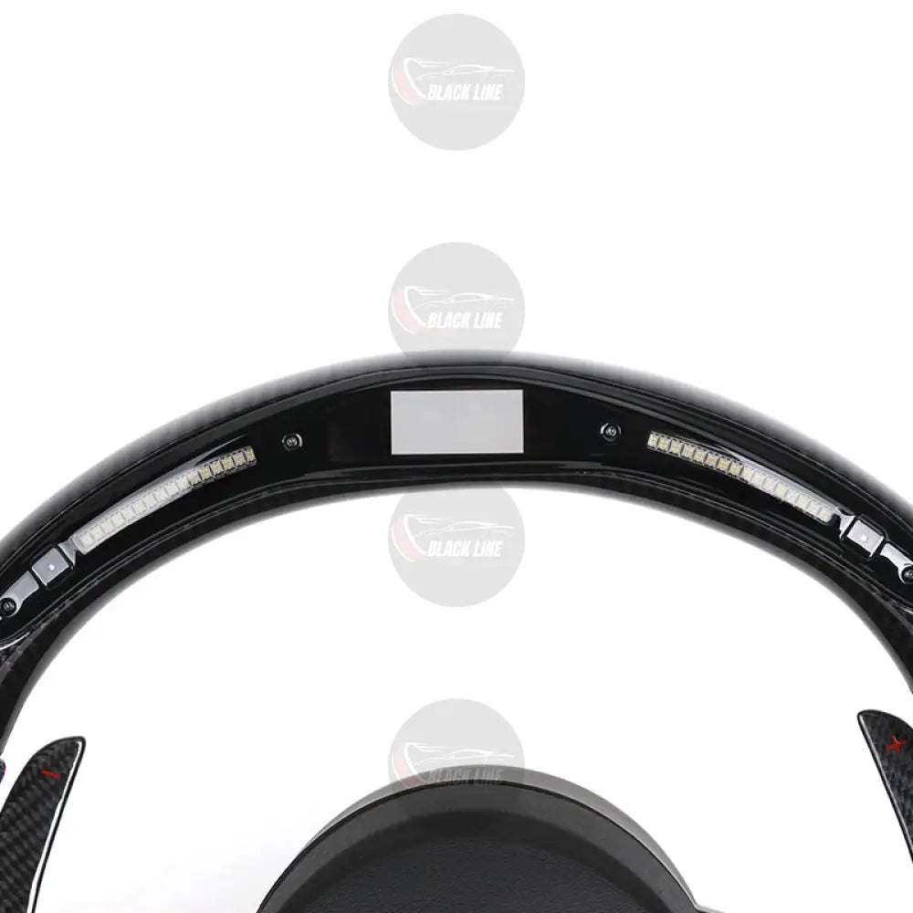 Volante BMW M Performance en Fibra de Carbono y Alcantara con Race Display Levas y Botones M1/M2