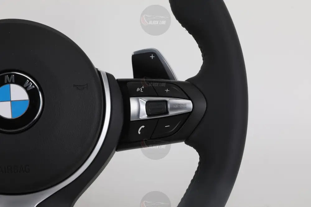 Volante BMW M Sport en Cuero Negro con Levas Multifunción y Detalles M